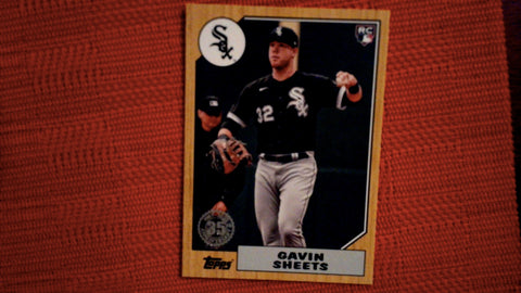 2022 Topps Series 1 1987 Topps Baseball 35th Anniversary Set #T87-19 Gavin Sheets Rookie Baseball Default Title