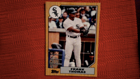2022 Topps Series 1 1987 Topps Baseball 35th Anniversary Set #T87-7 Frank Thomas Insert Baseball Default Title