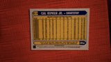 2022 Topps Series 1 1987 Topps Baseball 35th Anniversary Set #T87-74 Cal Ripken Jr Insert Baseball Default Title