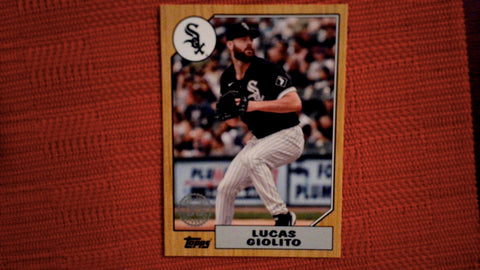 2022 Topps Series 1 1987 Topps Baseball 35th Anniversary Set #T87-87 Lucas Giolito Insert Baseball Default Title