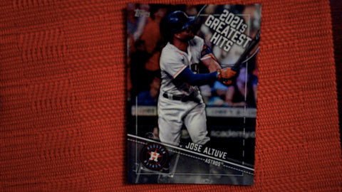 2022 Topps Series 1 2021's Greatest Hits #21GH-16 Jose Altuve Insert Baseball Default Title