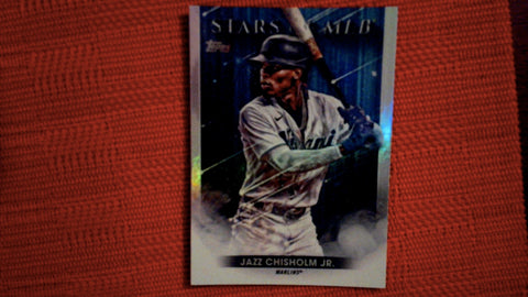 2022 Topps Series 1 Chrome Stars of MLB Set #SMLB-10 Jazz Chisholm Jr Insert Baseball Default Title