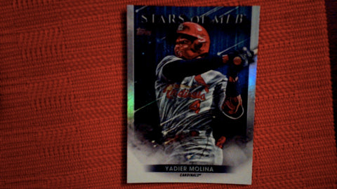 2022 Topps Series 1 Chrome Stars of MLB Set #SMLB-19 Yadier Molina Insert Baseball Default Title