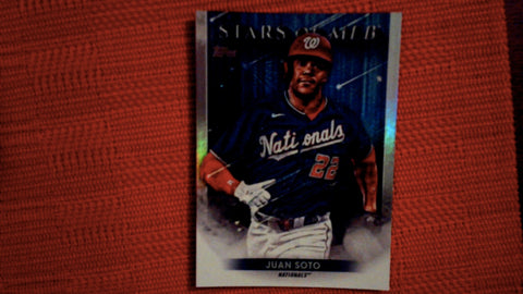 2022 Topps Series 1 Chrome Stars of MLB Set #SMLB-23 Juan Soto Insert Baseball Default Title