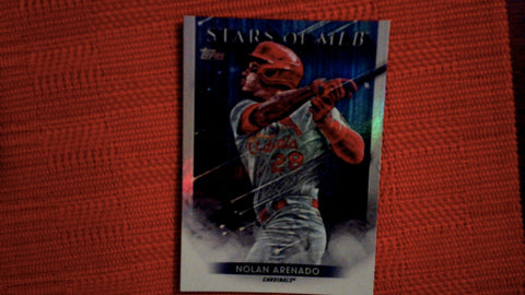 2022 Topps Series 1 Chrome Stars of MLB Set #SMLB-25 Nolan Arenado Insert Baseball Default Title