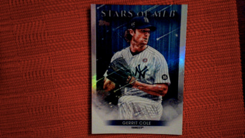 2022 Topps Series 1 Chrome Stars of MLB Set #SMLB-26 Gerrit Cole Insert Baseball Default Title