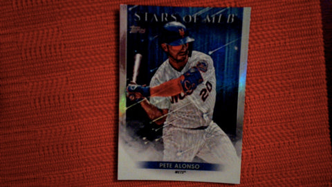 2022 Topps Series 1 Chrome Stars of MLB Set #SMLB-29 Pete Alonso Insert Baseball Default Title