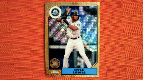 2022 Topps Series 2 #T87C2-93 Kyle Lewis Chrome Mojo Refractor Default Title