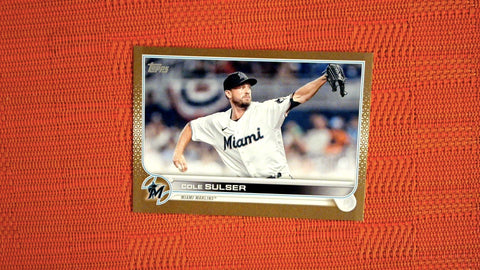 2022 Topps Update #US103 Cole Sulser Gold /2022 Default Title