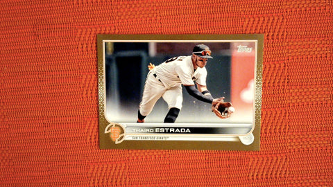 2022 Topps Update #US273 Thairo Estrada Gold /2022 Default Title