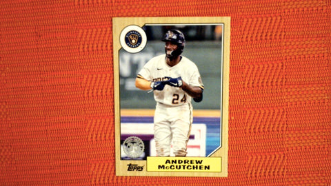 2022 Topps Update 1987 Topps Baseball Set #87TBU-26 Andrew McCutchen Default Title