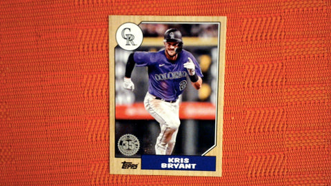2022 Topps Update 1987 Topps Baseball Set #87TBU-30 Kris Bryant Default Title