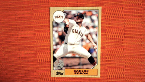 2022 Topps Update 1987 Topps Baseball Set #87TBU-40 Carlos Rodon Default Title