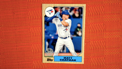 2022 Topps Update 1987 Topps Baseball Set #87TBU-49 Matt Chapman Default Title