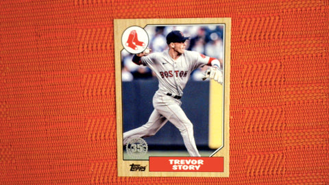 2022 Topps Update 1987 Topps Baseball Set #87TBU-8 Trevor Story