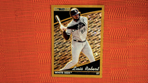 2022 Topps Update Black Gold #BG-7 Luis Robert Gold /75 Default Title