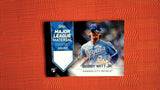 2022 Topps Update Major League Material Relics #MLM-BW Bobby Witt Jr. Black 143/199 Rookie