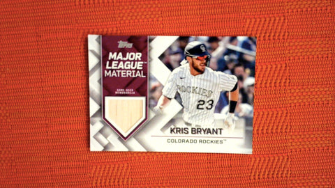 2022 Topps Update Major League Material Relics #MLM-KB Kris Bryant