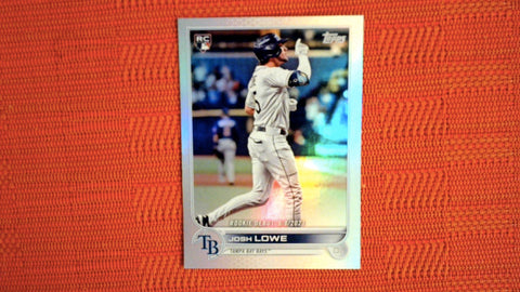 2022 Topps Update Rainbow Foil #US287 Josh Lowe Rookie Default Title