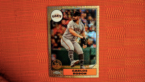 2022 Topps Update Silver Pack Mojo #T87C-3 Carlos Rodon Default Title