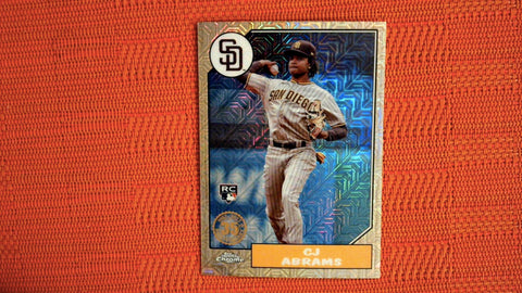 2022 Topps Update Silver Pack Mojo #T87C-41 CJ Abrams Rookie Default Title