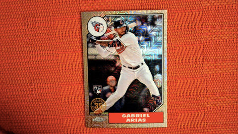 2022 Topps Update Silver Pack Mojo #T87C-5 Gabriel Arias Rookie Default Title