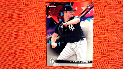 2021 Topps Finest #71 Clarke Schmidt- New York Yankees