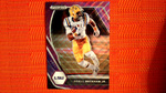 2021 Panini Prizm Draft Picks Football Purple Wave Prizm #61 Odell Beckham Jr. - LSU Tigers/Cleveland Browns