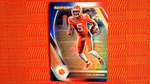 2021 Panini Prizm Draft Picks Football Red, White, and Blue Prizm #60 Tee Higgins - Clemson Tigers/Cincinnati Bengals
