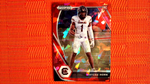 2021 Panini Prizm Draft Picks Football Red Prizm Cracked Ice Rookie #142 Jaycee Horn - South Carolina Gamecocks/Carolina Panthers