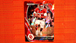 2021 Panini Prizm Draft Picks Football Red Prizm Cracked Ice #32 Jalen Hurts - Oklahoma Sooners/Philadelphia Eagles