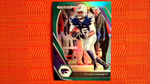 2021 Panini Prizm Draft Picks Football Green Prizm #40 Tyler Lockett - Kansas State Wildcats/Seattle Seahawks