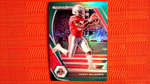 2021 Panini Prizm Draft Picks Football Green Prizm  #43 Terry McLaurin - Ohio State Buckeyes/Washington Football Team