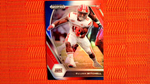 2021 Panini Prizm Draft Picks Football Red, White and Blue Prizm Rookie #156 Elijah Mitchell - Louisiana Ragin' Cajuns/San Francisco 49ers
