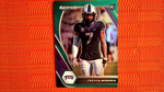 2021 Panini Prizm Draft Picks Football Green Prizm Rookie #146 Trevon Moehrig - TCU Horned Frogs/Las Vegas Raiders