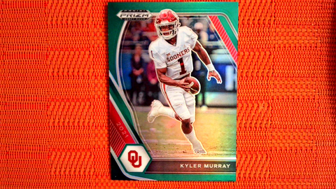 2021 Panini Prizm Draft Picks Football Green Prizm  #11 Kyler Murray - Oklahoma Sooners/Arizona Cardinals