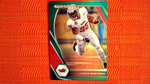 2021 Panini Prizm Draft Picks Football Green Prizm #86 James Robinson - Illinois State Redbirds/Jacksonville Jaguars