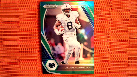 2021 Panini Prizm Draft Picks Football Green Prizm #41 Allen Robinson II - Penn State Nittany Lions/Chicago Bears