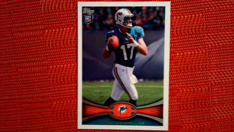2012 Topps #134 Ryan Tannehill RC Rookie Card > Miami Dolphins