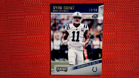 2018 Panini Playoff 1st Down #85 Ryan Grant 19/99