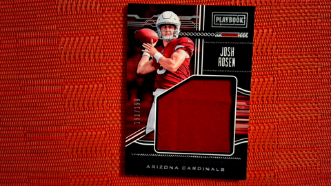 2018 Panini Playbook Mammoth Material #MM-38 Josh Rosen 191/199