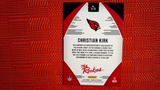 Christian Kirk Rookie 2018 Panini Donruss The Rookies Insert #R-13 Cardinals WR