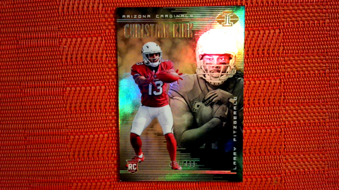 2018 Panini Illusions Gold #5 Christian Kirk-Larry Fitzgerald 51/499