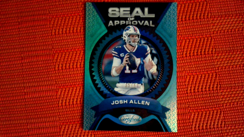 2021 Panini Certified Seal of Approval Blue #SA-1 Josh Allen 35/50
