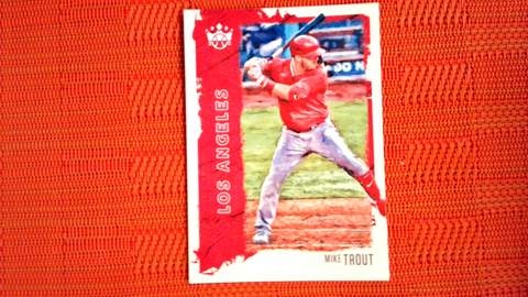 2021 Panini Diamond Kings: #83 Mike Trout - Los Angeles Angels (Base)