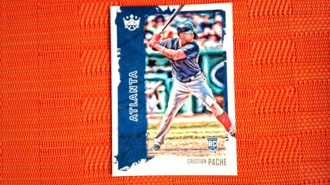 2021 Panini Diamond Kings: #121 Cristian Pache - Atlanta Braves Rookie (SP)