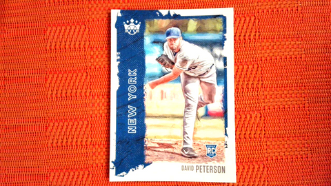 2021 Panini Diamond Kings: #143 David Peterson - New York Mets (SP)