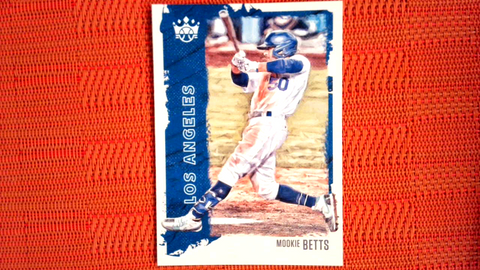 2021 Panini Diamond Kings: #160 Mookie Betts - Los Angeles Dodgers (SP)