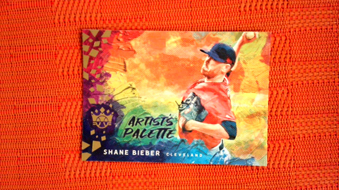 2021 Panini Diamond Kings: #9 Shane Bieber - Cleveland Indians (Artist's Palette Set)