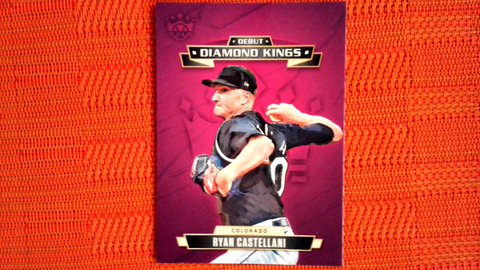 2021 Panini Diamond Kings: #DDK-CO Ryan Castellani - Colorado Rockies (Debut Diamond Kings Set)